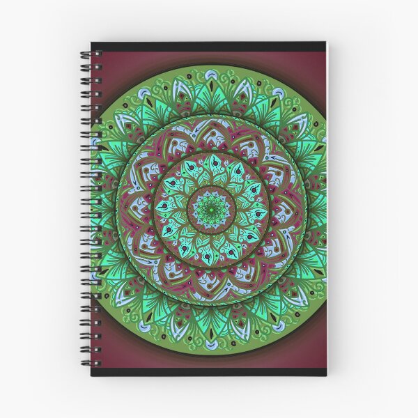 Item preview, Mandala neon botanical designed and sold by angeldecuir.