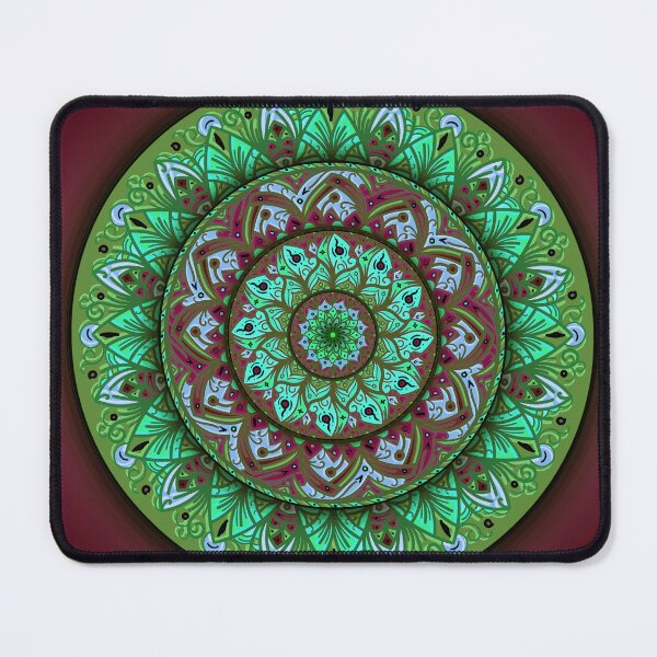 Item preview, Mandala neon botanical designed and sold by angeldecuir.