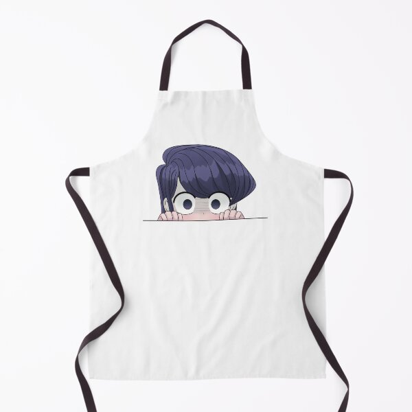 Item preview, Scared Komi Shouko Peeker (Chibi) designed and sold by knockknock313.