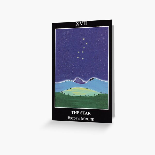 The Star - Bride's Mound Greeting Card