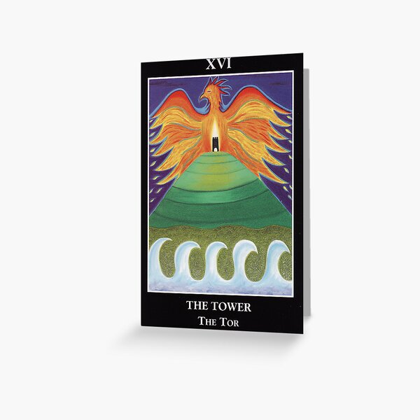The Tower - The Tor Greeting Card
