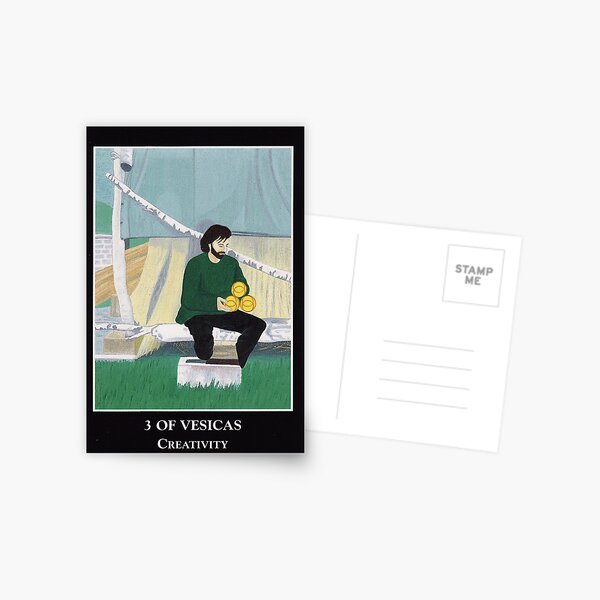 3 of Vesicas - Creativity Postcard