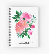 Bismillah Blumenstrauß Spiralblock