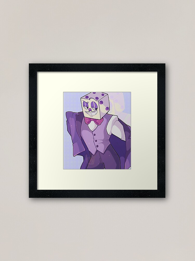 King Dice Original A4 Art Print Phasechan 