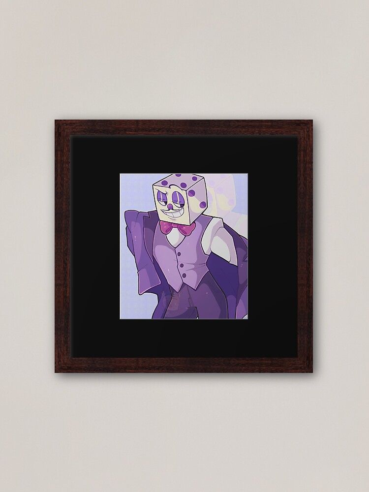 King Dice Original A4 Art Print Phasechan 