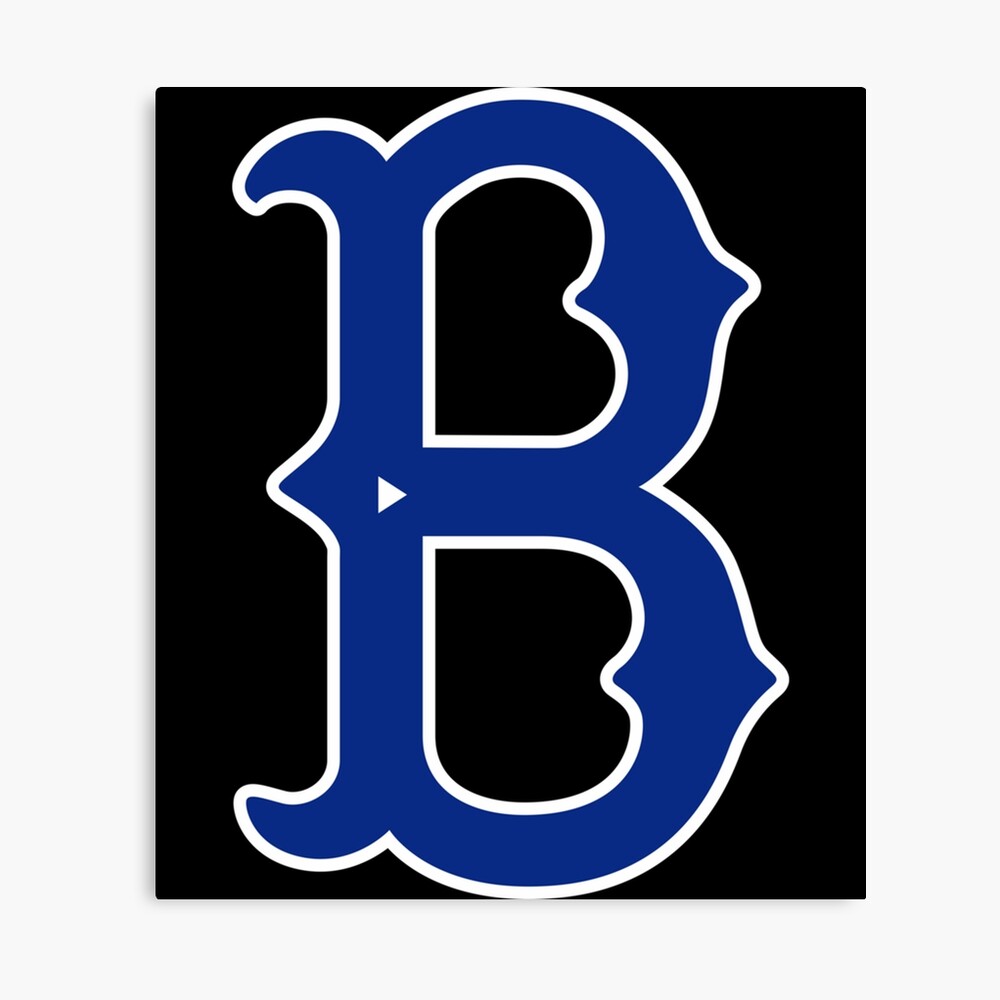 Brooklyn Dodgers Sticker Metal Print for Sale by alaree8