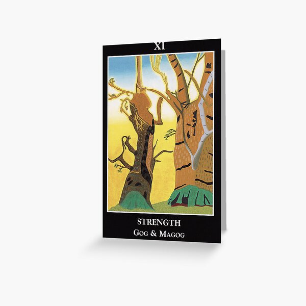 Strength - Gog and Magog Greeting Card