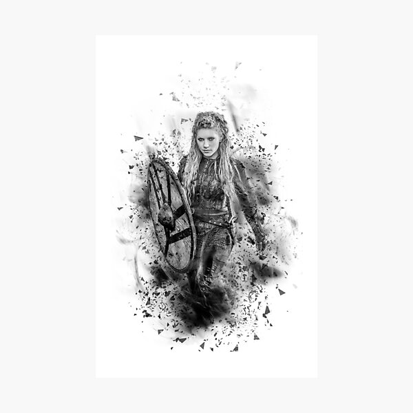 Tinte Lagertha Fotodruck