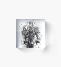Ink Lagertha Acrylic Block