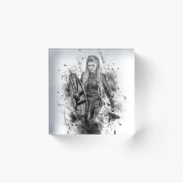 Ink Lagertha Acrylic Block