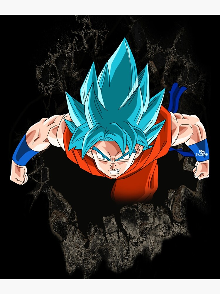 Goku SSJ God SSJ by SaoDVD