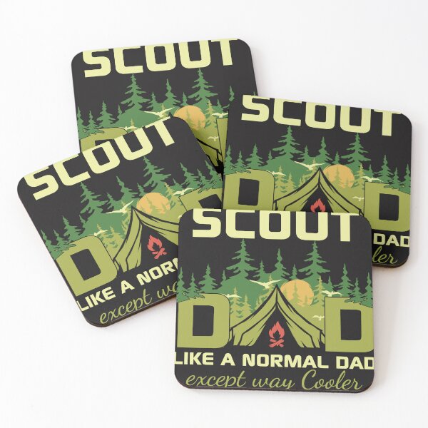 Item preview, Scout Dad Like A Normal Dad Except Way Cooler  designed and sold by RED FIR.