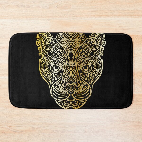 Item preview, jaguar gold aztec designed and sold by cat poe.