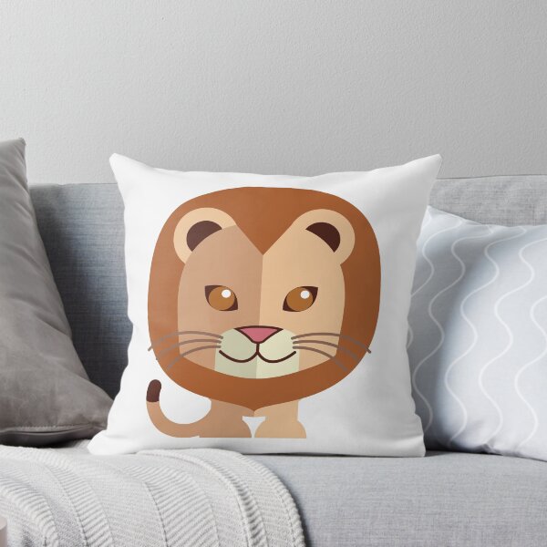 Artikelvorschau, Netter männlicher Karikaturlöwe entworfen und verkauft von Cute Art Design.