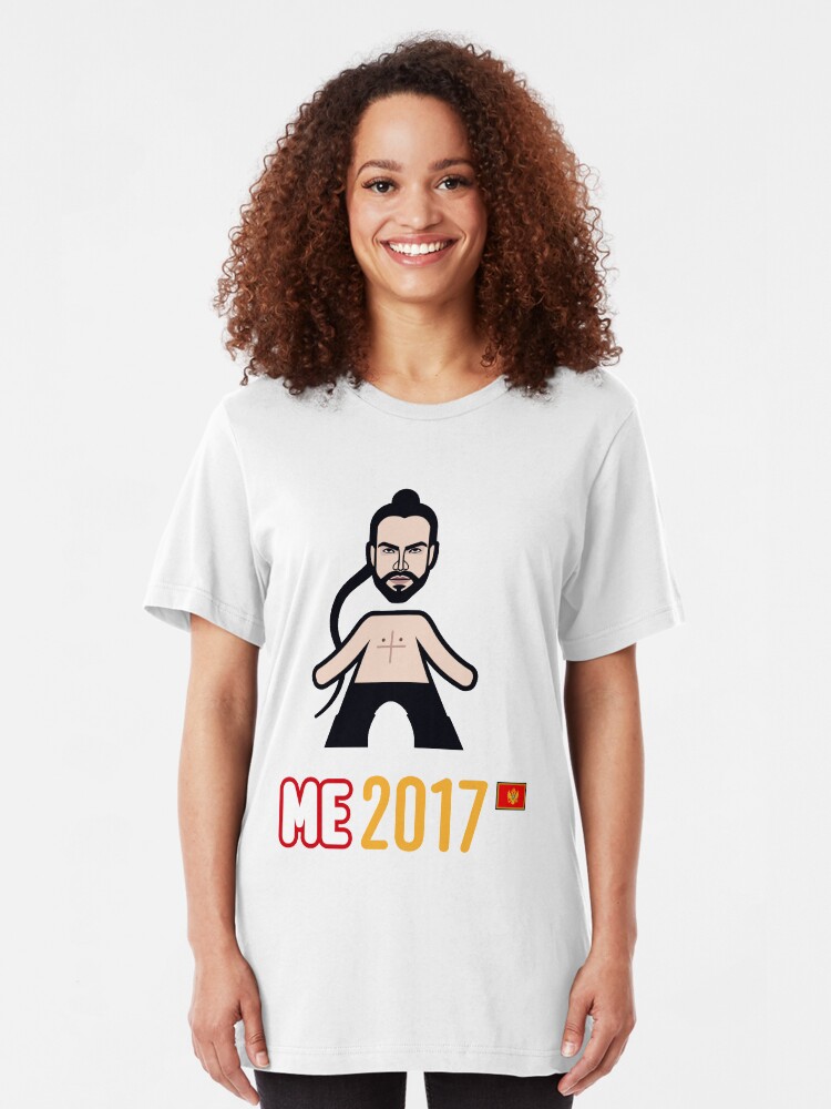 Alternate view of Montenegro 2017 Slim Fit T-Shirt