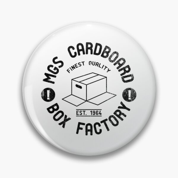 Item preview, MGS Cardboard Box Factory Classic . designed and sold by celliohfounl.