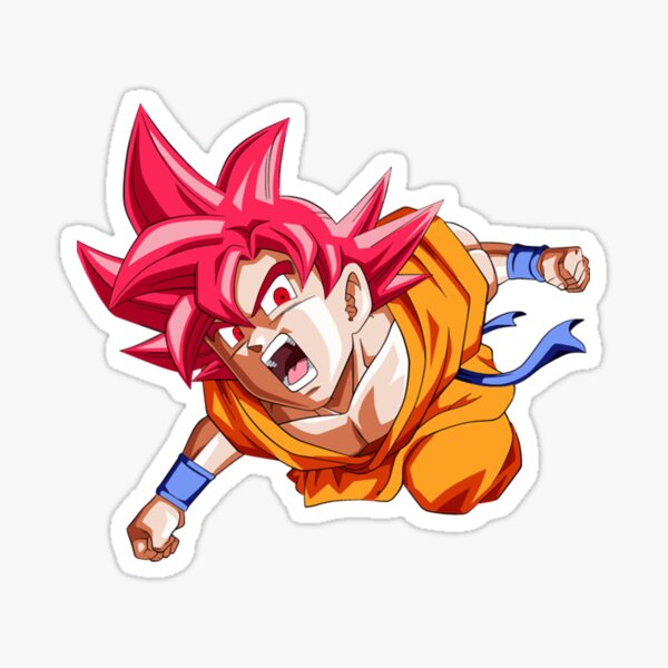 Goku Saiyan Blue Dragon Ball Z Essential  Sticker for Sale by posikbisawin