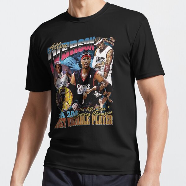 Allen Iverson Vintage Basketball Player Essential T-Shirt for Sale by  MercadoUS