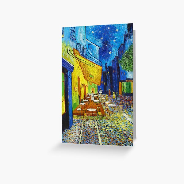 Vista previa del artículo con la obra «Van Gogh Café Terraza Noche Pinturas famosas Impresionista», diseñado y vendido por tanabe.