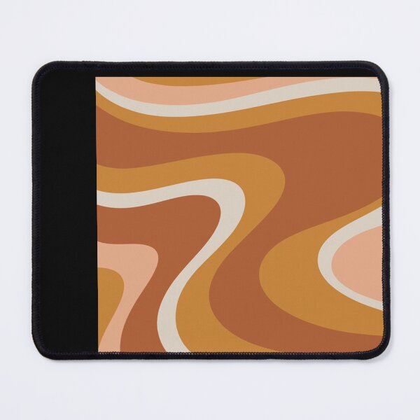Item preview, Terracotta Dreams Swirl Abstract in Earth Tones designed and sold by saganmnshaftox.
