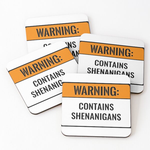 Item preview, Warning Contains Shenanigans  Classic . designed and sold by alterfaebelf.
