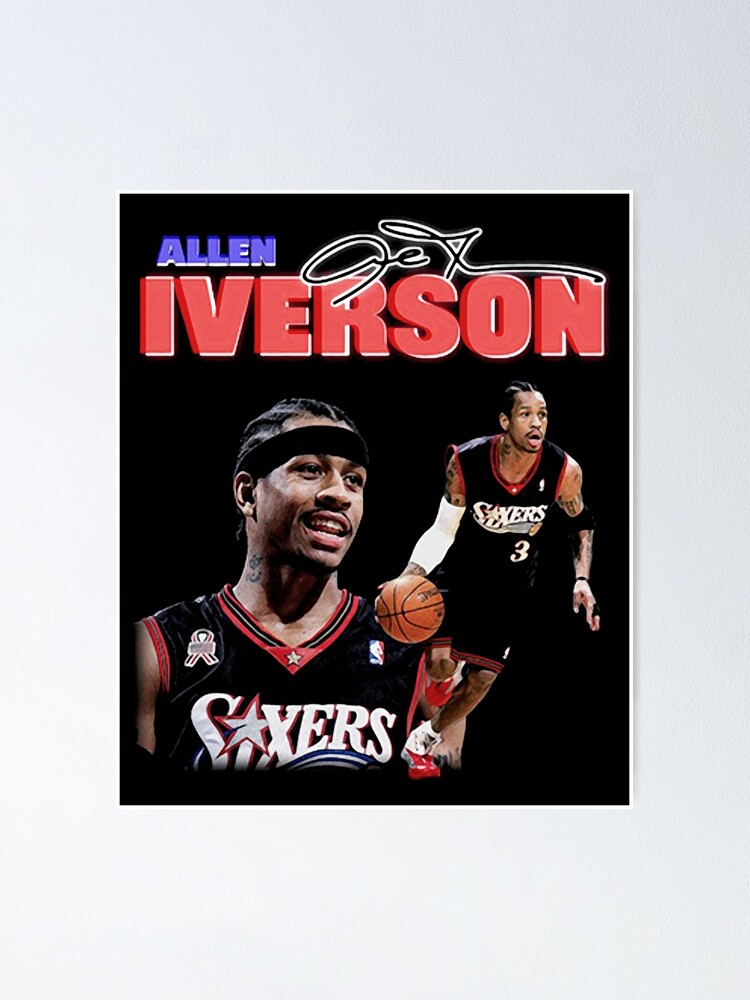 Allen Iverson Vintage Basketball Player Essential T-Shirt for Sale by  MercadoUS