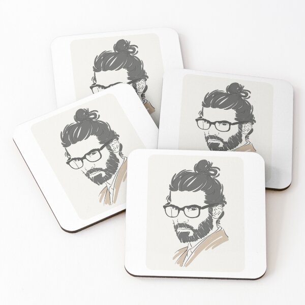 Item preview, Man with long hair - Handsome Actor designed and sold by RMelissart.