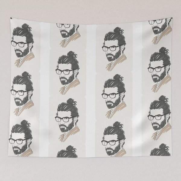 Item preview, Man with long hair - Handsome Actor designed and sold by RMelissart.