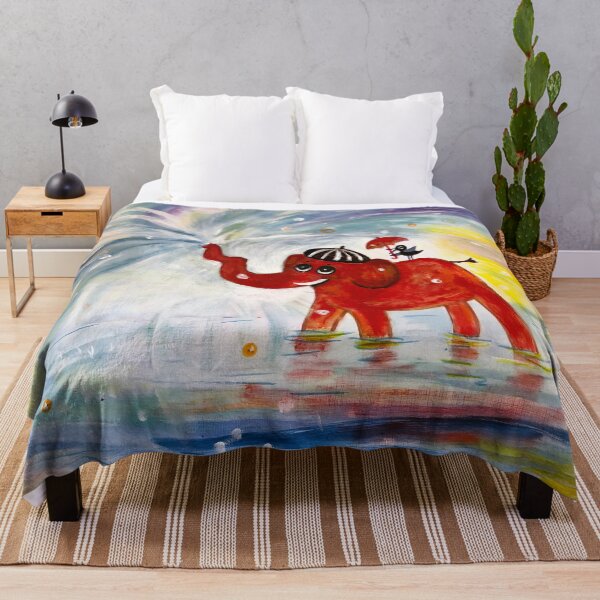 Item preview, Elephant and bird designed and sold by Marianna Tankelevich.