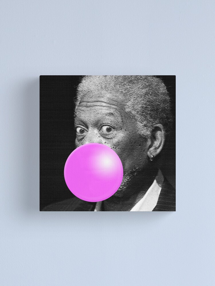 Alternate view of Morgan Bubblegum Canvas Print