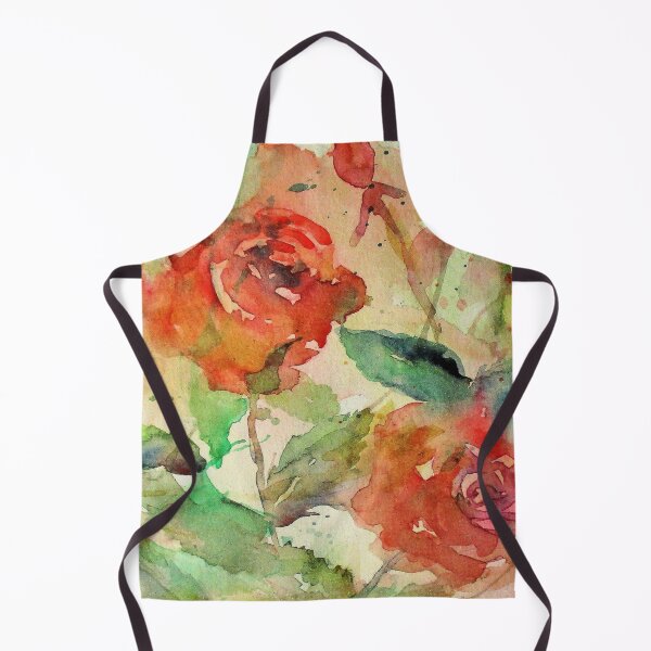 Item preview, Abstract Watercolor Red Roses designed and sold by RachLuna.