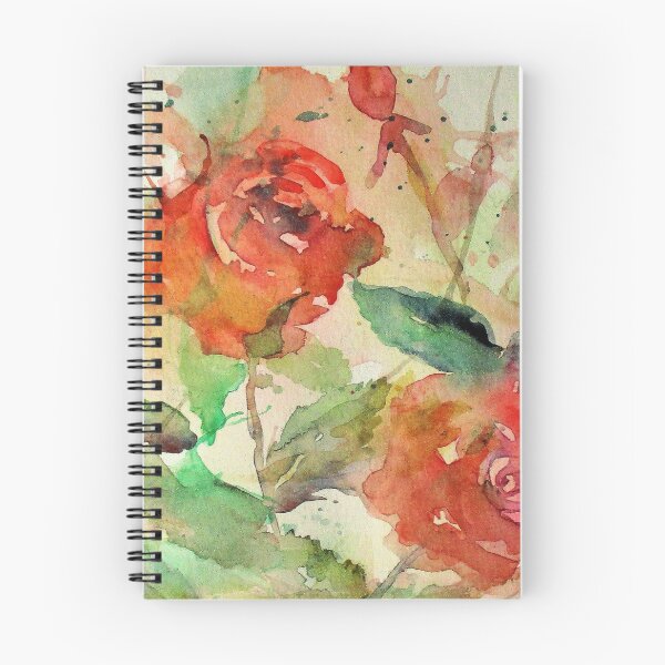Item preview, Abstract Watercolor Red Roses designed and sold by RachLuna.