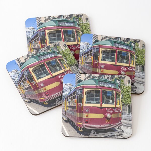 Item preview, City Circle Tram on Spring Street, Melbourne, Victoria, Australia designed and sold by Kevin Hellon.