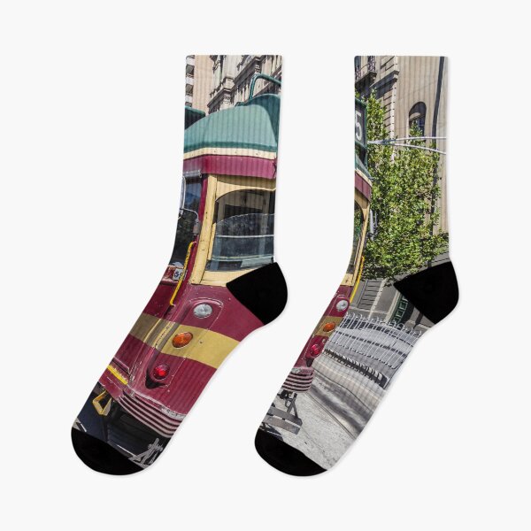Item preview, City Circle Tram on Spring Street, Melbourne, Victoria, Australia designed and sold by Kevin Hellon.