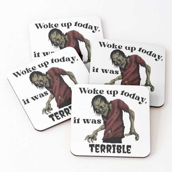 Item preview, Woke Up Today It Was Terrible - Funny Quotes And Sayings designed and sold by Sonatablue.