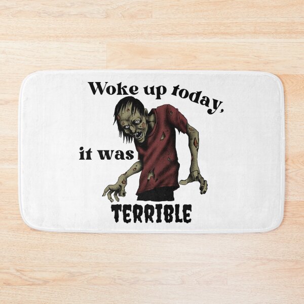 Item preview, Woke Up Today It Was Terrible - Funny Quotes And Sayings designed and sold by Sonatablue.