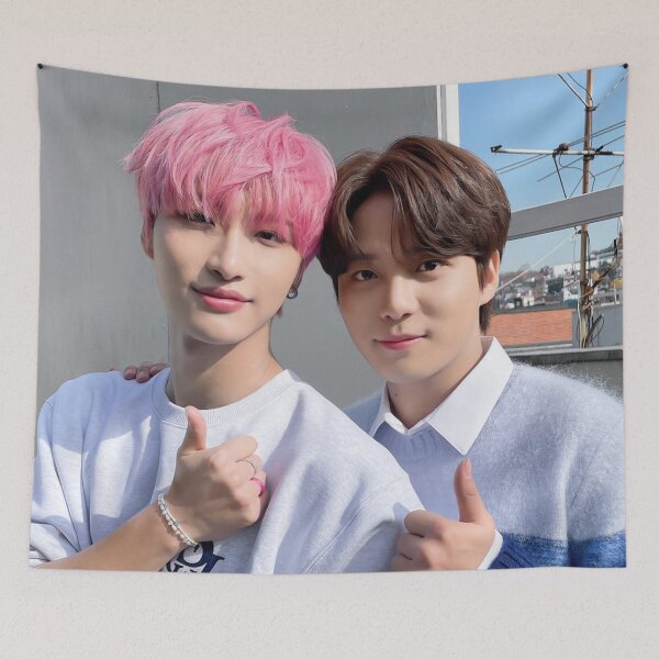 Item preview, ATEEZ Seonghwa & Jongho designed and sold by HaloHaloShine.