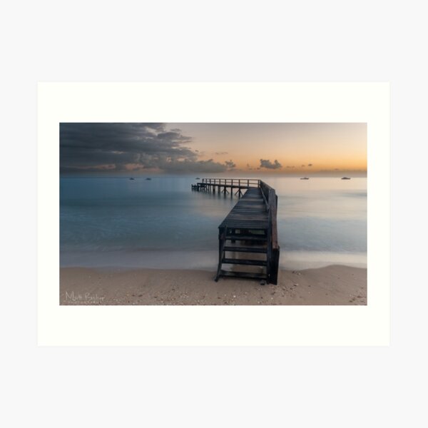 Shelly Beach Before the Dredging Art Print