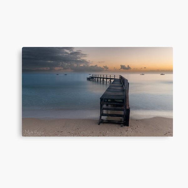 Shelly Beach Before the Dredging Canvas Print