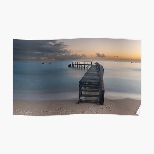 Shelly Beach Before the Dredging Poster