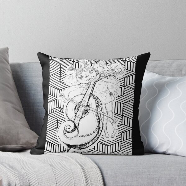 Item preview, Butterfly Angel Playing Cello (Drawing by ACCI) designed and sold by VanyssaGraphics.