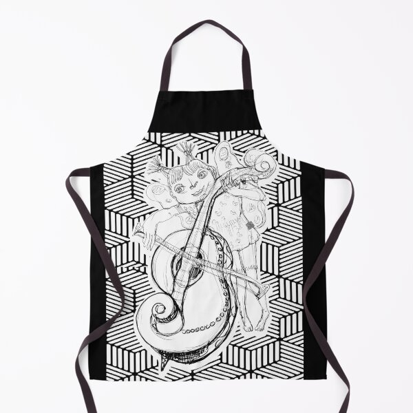 Item preview, Butterfly Angel Playing Cello (Drawing by ACCI) designed and sold by VanyssaGraphics.