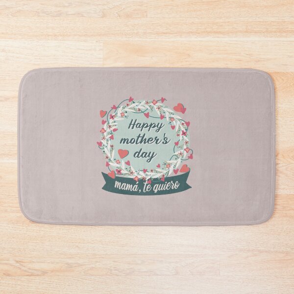 Item preview, Happy Mothers Day With Love and Flowers Spanish 2023 designed and sold by JooArtPrints  ★★★★★.