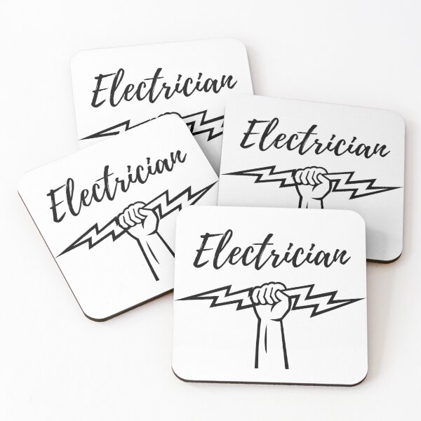 Item preview, Electricians Power, Join the Resistance, Electricity art for Electrical Engineer, Lineman, Repairman, Craftsman, Electrical Contractors designed and sold by EngineersArt.