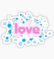 Retro Love Sticker
