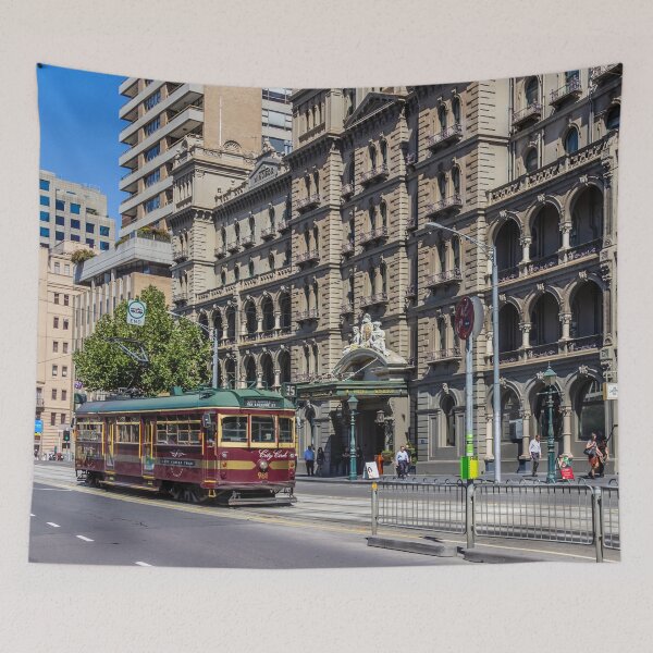 Item preview, City Circle Tram on Spring Street, Melbourne, Victoria, Australia designed and sold by Kevin Hellon.