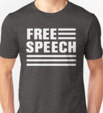 Free speech stripes Unisex T-Shirt