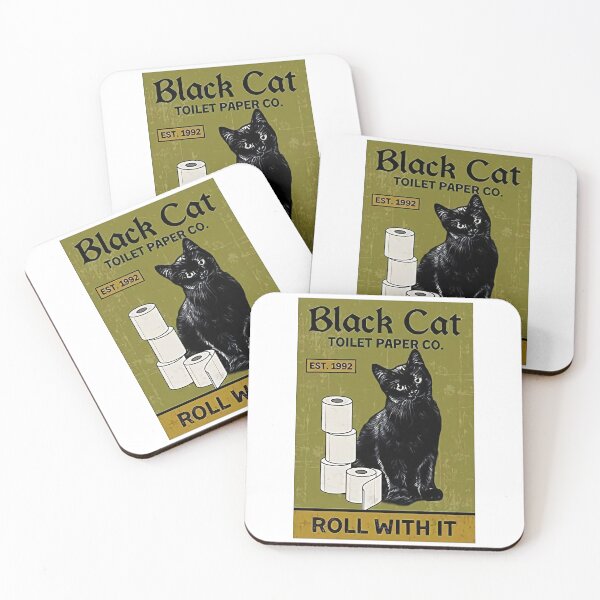 Item preview, The Black Cat and Toilet Paper designed and sold by loganf722.