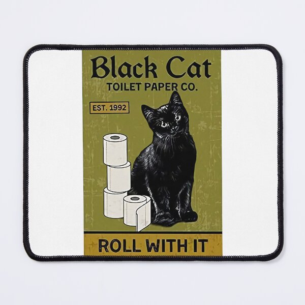 Item preview, The Black Cat and Toilet Paper designed and sold by loganf722.