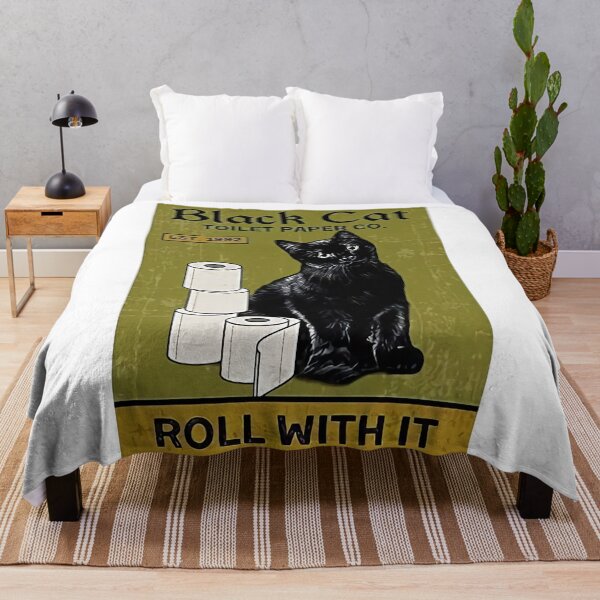 Item preview, The Black Cat and Toilet Paper designed and sold by loganf722.
